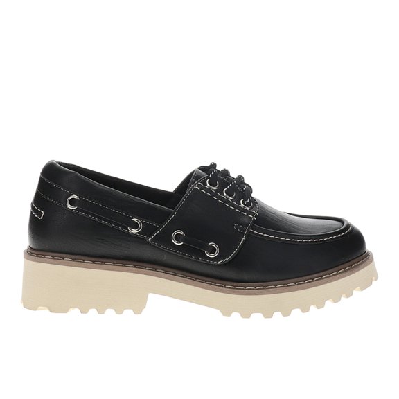 Corkys Womens Dockside Lug Sole Flats Casual Shoes