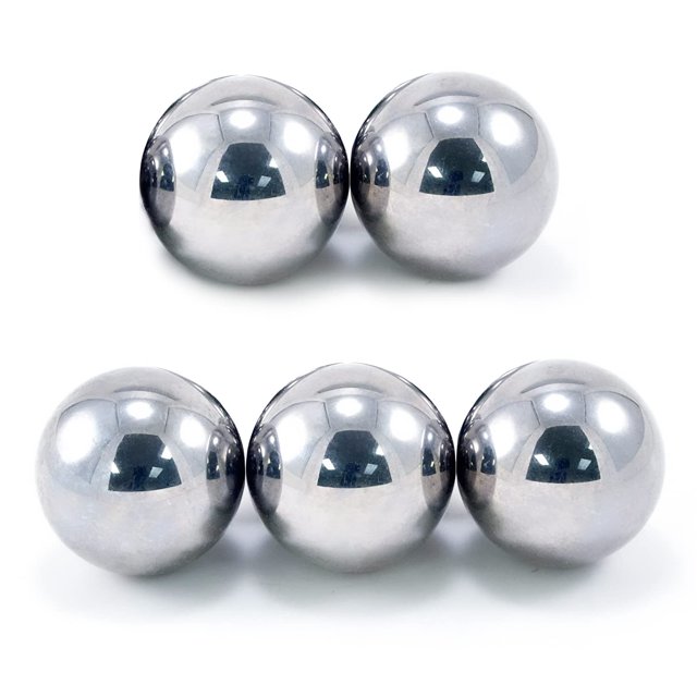Bolas de rodamiento DEEPDREAM de acero G25 de 1.5 pulgadas/38 mm de diámetro, 5 unidades