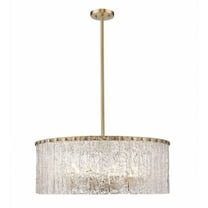 10 Light Pendant in Contemporary Style-11 inches Tall and 26.75 inches Wide-Modern Gold Finish Bailey Street Home 372-Bel-4961858