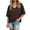 Coffee, variant on Womens Summer Tops Oversized T Shirts for Women plus Size Womens Blouse V Neck Plaid Boyfriend Shirts Women Long Button up Dark Blouse Graphic Top Short Sleeve Casual Tops for Exercise L