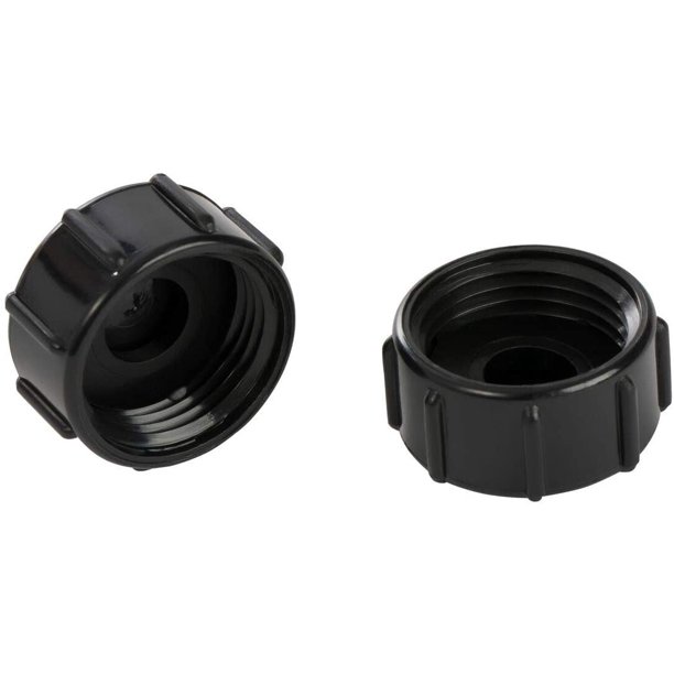 Orbit 3 Pack (6 Total Caps) Plastic Hose Caps for Garden Hose 2 Pack