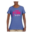 thumbnail image 2 of I Wear Pink for My Sisiter Survivor Awareness Womens Graphic T-Shirt, Light Blue, 3XL, 2 of 3