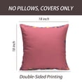 thumbnail image 2 of LALILO Throw Pillow Covers Pink Minimal Geometric Cover Future Cushion Cover 18" x 18", 4441 Pack, 2 of 6