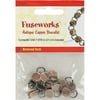 Fuseworks Jewelry Findings-Antique Copper Link Bracelet 7-3/16