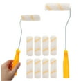 thumbnail image 4 of Niceauty Wall Paint Roller Set Microfiber 1 Pc Brush with 10 Pcs Roller Brush Parts 4 Inch Diy, 4 of 8