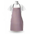 thumbnail image 3 of Fleur De Lis Apron, Modern Medieval Motif Abstract Vibrant Geometric Mardi Gras, Unisex Kitchen Bib with Adjustable Neck for Cooking Gardening, Adult Size, Purple Earth Yellow, by Ambesonne, 3 of 4