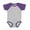 Vintage Heather/ Vintage Purple, variant on RABBIT SKINS Baby Short Sleeve Raglan Baseball Bodysuit (4430) Vintage Smoke/Vintage Camo, NB
