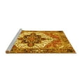 thumbnail image 2 of Ahgly Company Machine Washable Indoor Rectangle Persian Yellow Traditional Area Rugs, 2' x 3', 2 of 4