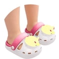 thumbnail image 3 of JIAHONG Toddler Kids Sandals Boys Girls for Glowing Rabbit Shoes Cartoon Slides on Lightweight Beach Pool Quick Dry, White, 3 of 5