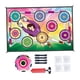 thumbnail image 5 of Juego de tapete para juego de fútbol, ​​regalo con pelotas, accesorio para fiesta en la playa o en el patio. Estilo C, 5 of 9