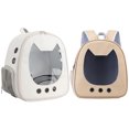 thumbnail image 4 of Cat Backpack Carrier with Adjustable Strap Portable Breathable Pet Backpack, 4 of 6