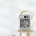thumbnail image 1 of Lingouzi Portable Mini Air Conditioner USB Rechargeable Misting Desk Fan, 1 of 7