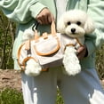 thumbnail image 3 of Portable Hands-Free Dog Sling Backpack for Small Comfortable Front Carry Support Vest Harness Foldable Travel, 3 of 6