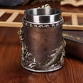 thumbnail image 5 of Jiibva 600ML Vintage Dragon Beer Tankard 304 Stainless Steel Medieval Beer Stein Cup Resin Coffee Beer Mug for Party Bar, 5 of 7
