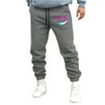 thumbnail image 1 of Pantalones deportivos de longitud completa para hombre, pantalones de ejercicio para correr ajustados, pantalones para correr con cordón, pantalones estampados, pantalones para hombre, 1 of 4