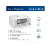 Brother MFC-J4335DW INKvestment Tank All-in-One Color Inkjet Printer with Duplex & Wireless Printing