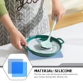 thumbnail image 3 of SEWCHICS 2pcs Hot Mats for Countertop Nordic Blue Simple Design Heat Insulation Household Users, 3 of 6