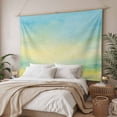 thumbnail image 3 of Turquoise Blue Ombre Tapestry for Bedroom Wall Hanging Tapestry, Abstract Modern Art Oil Painting Ceiling Backdrop Tapestries Poster Blanket Wall Decor for Teens Room Living Room Dorm 55" x 73", 3 of 8