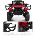 thumbnail image 4 of Pemberly Row 12V Kids Ride On Truck Car w/ Remote Control MP3 Music LED Lights, 4 of 7