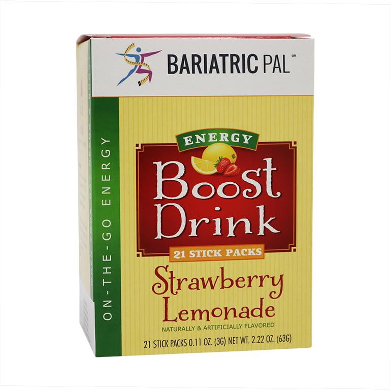 BariatricPal Energy Boost Drink - Strawberry Lemonade - Walmart.com