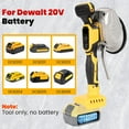 thumbnail image 4 of Zeokiar Cordless Tile Vibration Leveling Machine, for 20V Max Battery, Portable Tiler Vibrator Tool with 8 Adjustable Speed & 5 Inch Suction Cup & Digital Display for Floor, Tile and Wall, 4 of 8
