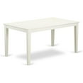 thumbnail image 3 of 7 Piece Dining Set for 6 - Table & Wood Chairs - Linen White, 3 of 6