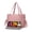 Pink, variant on Insulated Lunch Bag for Women Laptop Tote Dual-Use Meal Container Holder with Side Pockets Water Bottle Umbrella Storage for Work Office Outdoor Travel