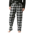thumbnail image 4 of #FollowMe Pajama Pants Set for Men Sleepwear PJs (Black & White, 3X-Large), 4 of 4