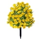 thumbnail image 2 of Flores artificiales de margaritas y lavanda para plantar en el suelo | Ramo de crisantemos amarillos de 55 cm | Decoración de plástico para exteriores, patios y macetas, 2 of 9