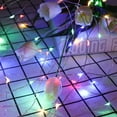 thumbnail image 7 of 200 LED Curtain String Lights, 9.9Ft x 6.6Ft Copper Wire Window Lights Waterproof 8 Modes & Remote, USB Powered Fairy Lights for Outdoor Indoor Bedroom Party Wedding Wall Decoration (Cool White), 7 of 7