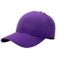 thumbnail image 2 of Falari Wholesale 12-Pack Baseball Cap Adjustable Size Plain Blank Solid Color Purple, 2 of 6