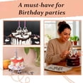 thumbnail image 5 of Z52LingLing Decoration Reusable Number Cake Candles Set, 0-9 Light Ashy Iron Candle Holders for Event & Party, Birthday Anniversary Graduation Wedding Milestone Celebrations (3.15in), 5 of 9