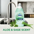 thumbnail image 5 of Dawn Ultra Gentle Clean Dishwashing Liquid Dish Soap, Aloe & Sage Scent, 16.2 Fl Oz, 5 of 9