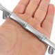 thumbnail image 5 of Metal Bamboo Knuckle Door Handle Silver for Cabinet Grip 2Pcs Zinc Alloy, 5 of 5