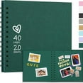thumbnail image 4 of COM1950s DIY Scrapbook Album for Wedding and Baby Memories, Handmade Photo Album with Refillable Pages, Interactive Keepsake Journal for Couples & New Parents,Bilingual Memory Book, Loose Leaf Design, 4 of 9