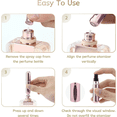 thumbnail image 4 of 8 Pcs Mini Atomizador Para Perfume Capsula Viaje Portable Xtellar multicolor, 4 of 4