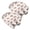 Christmas Teddy Bear, variant on 2PCS Stretch Knit Skull Beanie, Hip-Hop Style, Unisex, Lightweight,Christmas Teddy Bear Santa Hat White Pattern