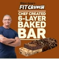 thumbnail image 5 of FITCRUNCH Chocolate Chip Cookie Dough, High Protein Baked Bar, 16g Protein, 5ct, 5 of 5