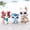 ZH2, variant on 3 PCS Minilpsshop Mini Pets Figures Toys Great Dane Shorthair Cat Baby Husky with Accessories,Collectible Cartoon Animal Figurines