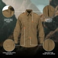 thumbnail image 6 of Propper Men's Long Sleeve Lightweight Shirt, 6 of 7
