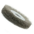 thumbnail image 2 of 5inch Crimped Stainless Steel Wire Wheel Brush Bench Grinder Abrasive 16mm Hole, 2 of 8