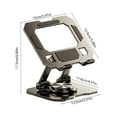 thumbnail image 7 of Upgraded Rotating Tablet Stand Desktop Suitable For Metal Phone Holders Portable And Foldable F, 7 of 7