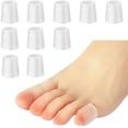 thumbnail image 6 of Roofei 10 Pack Pinky Toe Sleeves Protectors, Toe Covers, Protect Toe from Corns, Blisters and Other Painful Toe Problems (White), 6 of 6