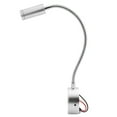 thumbnail image 4 of Lámpara de pared LED flexible de 1W Luz de lectura de luz nocturna montada en la pared ajustable para dormitorio 85V-265V EOTVIA NO, 4 of 6