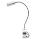 thumbnail image 1 of Luz De Lectura LED Montada En La Pared, Luz De Tarea LED De Cuello De Cisne Ajustable Para Porche Para Pasillo Para Pared Para Dormitorio, 1 of 7