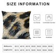 thumbnail image 3 of BANET Pillow Case Decorative Fur Print Pillow Covers  for Bedroom Couch Sofa 22x22in, 3 of 5