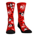 thumbnail image 4 of Unisex Rock Em Socks Mickey Mouse Red Atlanta Hawks Three-Pack Disney Crew Socks Set, 4 of 4