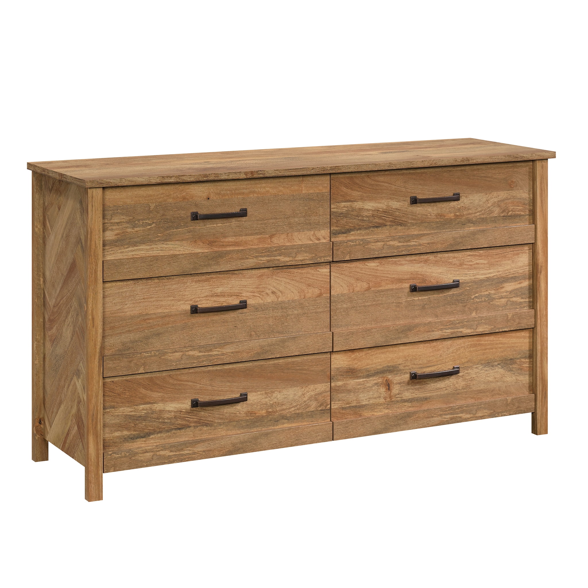 Sauder 6 Drawer Dresser in Sindoori Mango Finish UK Ubuy