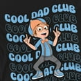thumbnail image 2 of Blippi Cool Dad Club Kids T Shirt for Youth Boys and Girls, Black, X-Large, 2 of 3