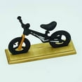 thumbnail image 3 of Bicicleta de juguete en miniatura de aleación, con soporte, juguetes de bicicleta para dedos, accesorios para casa de muñecas. Negro, 3 of 5